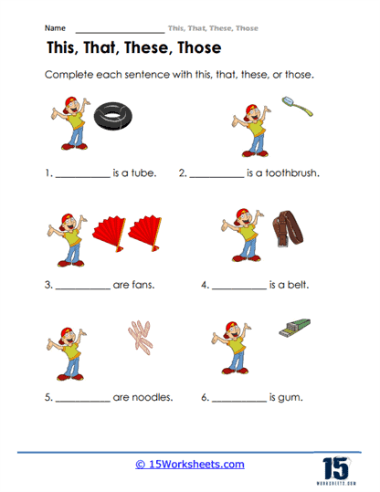 Worksheet illustrating the concept of understanding different perspectives in fourth-grade scenarios