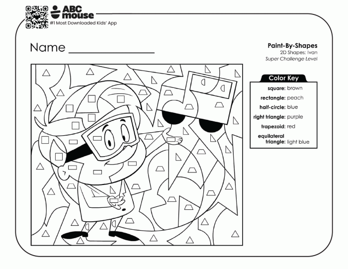 Find the Area of a Rectangle: Level 2 worksheet for grade four students Colorful worksheet for fourth graders to find the area of seven different rectangles