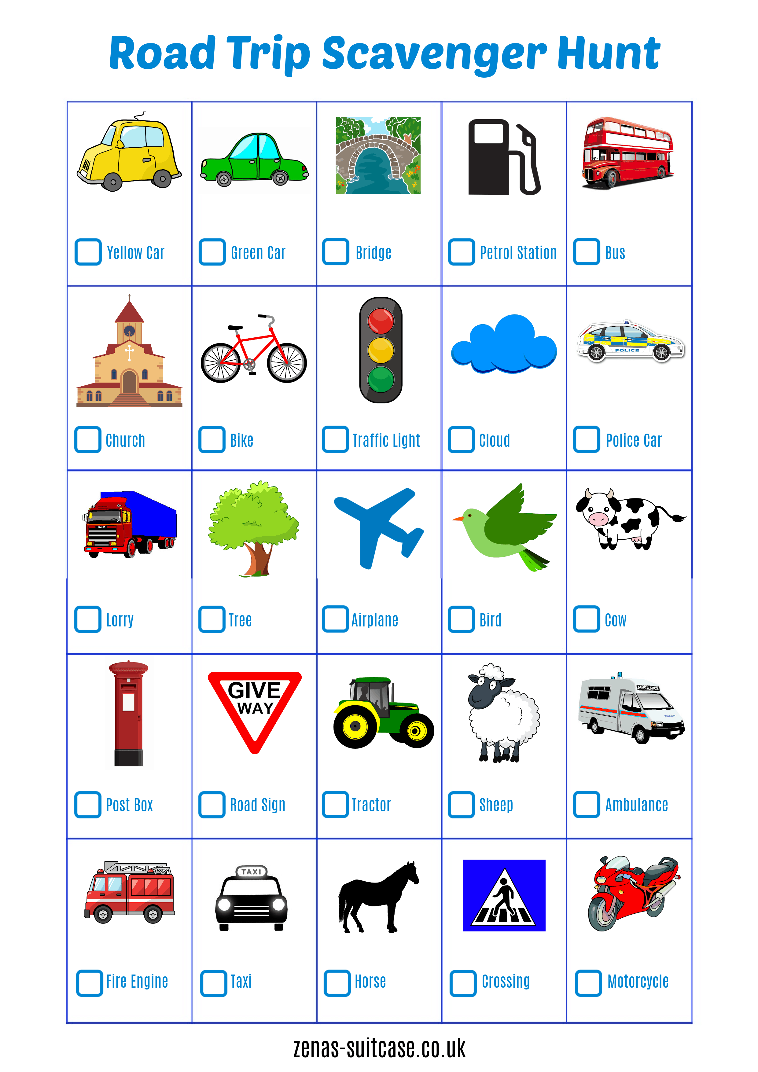 Interactive road trip word problems worksheet for practicing addition and division Road trip themed worksheet featuring math word problems for fourth graders