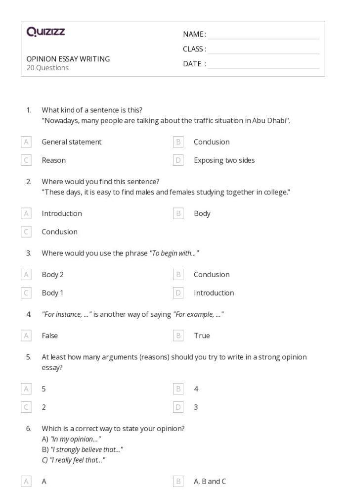 Mixed Up Essay Organization Activity for Building Persuasive Writing Skills Fourth grade students organizing persuasive essay structure with mixed up sentences to arrange into proper order