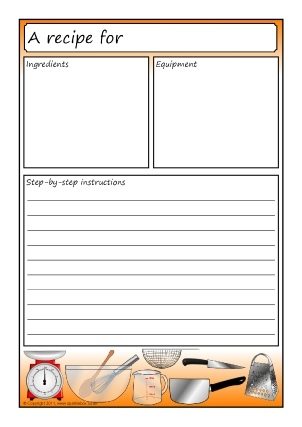Worksheet for writing clear instructions focused on numbers and counting for fourth graders