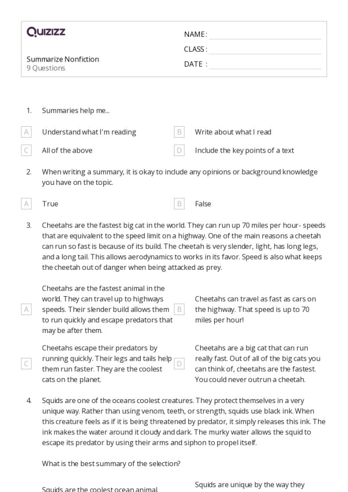 Soccer Nonfiction Text Worksheet Lesson 18 Fourth grade students analyzing a nonfiction passage about the geometry of a soccer field