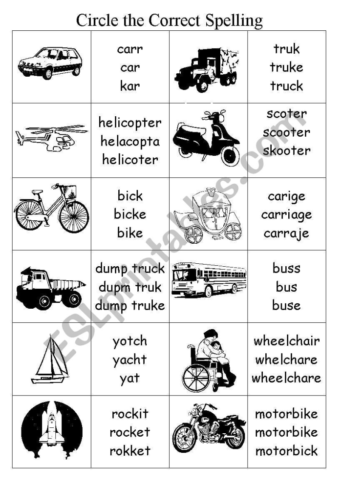 Fourth grade geography worksheet featuring a spell-check activity with irregular words and homophones