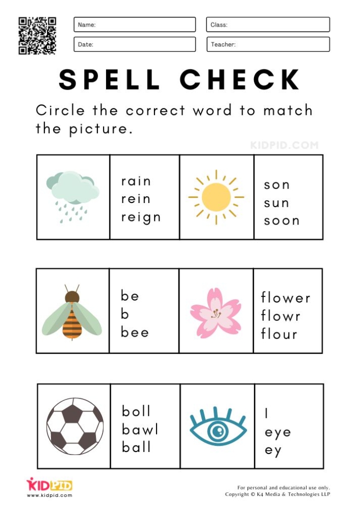 Fourth grade geography students practice correcting spelling errors in this printable activity sheet