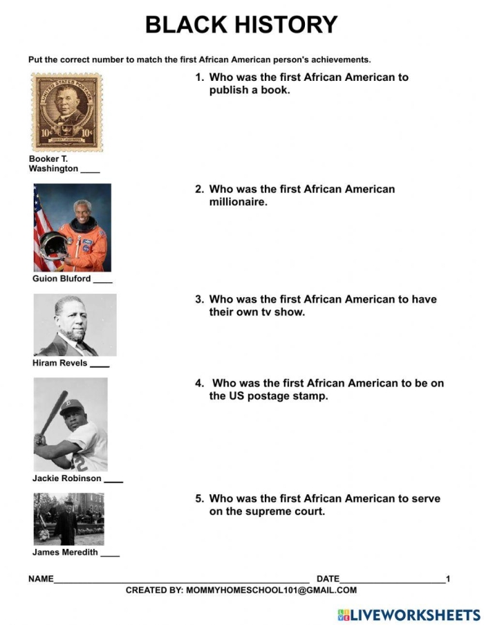 History worksheet for Fourth Grade A fourth-grade student engaging with a worksheet on the History of African American Spirituals. Educational resource illustrating the significance of spirituals from enslavement to the civil rights movement.