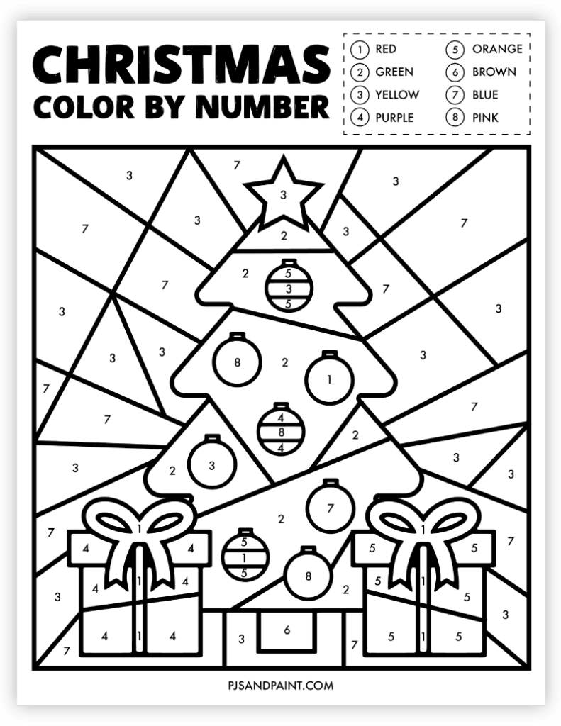 Fourth grade Paint by Number Sudoku 4 worksheet for math practice