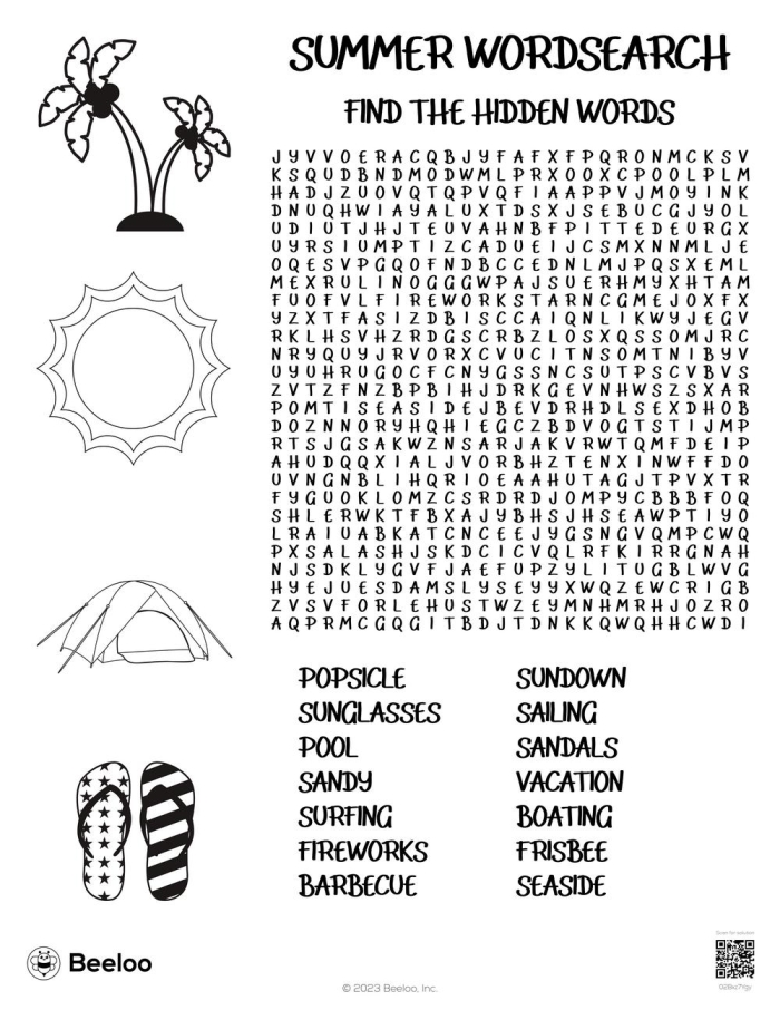Fun summer-themed math problems to enhance reading and comprehension skills Summer Word Problems worksheet featuring engaging math challenges for fourth graders