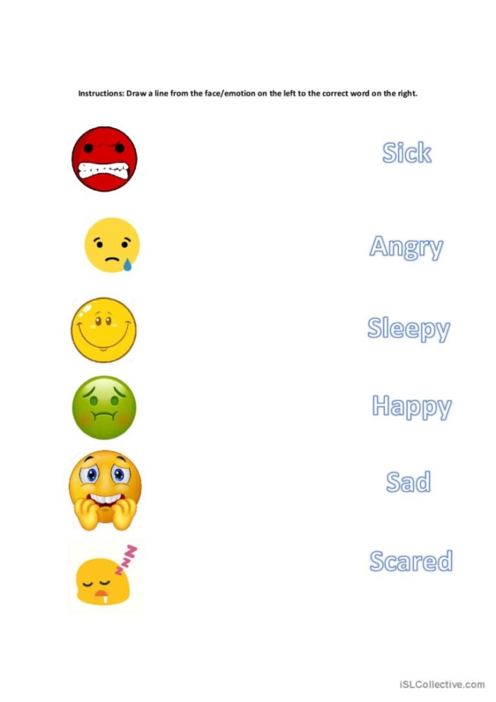 Colorful worksheet for fourth graders matching synonyms of happy and excited