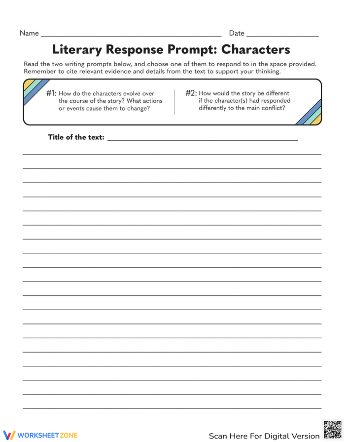 Fourth Grade Literary Response Model 20 Demonstrating Evidence Citation Techniques Example of fourth grade literary response showing how to cite and explain textual evidence to support a claim in reading assignments