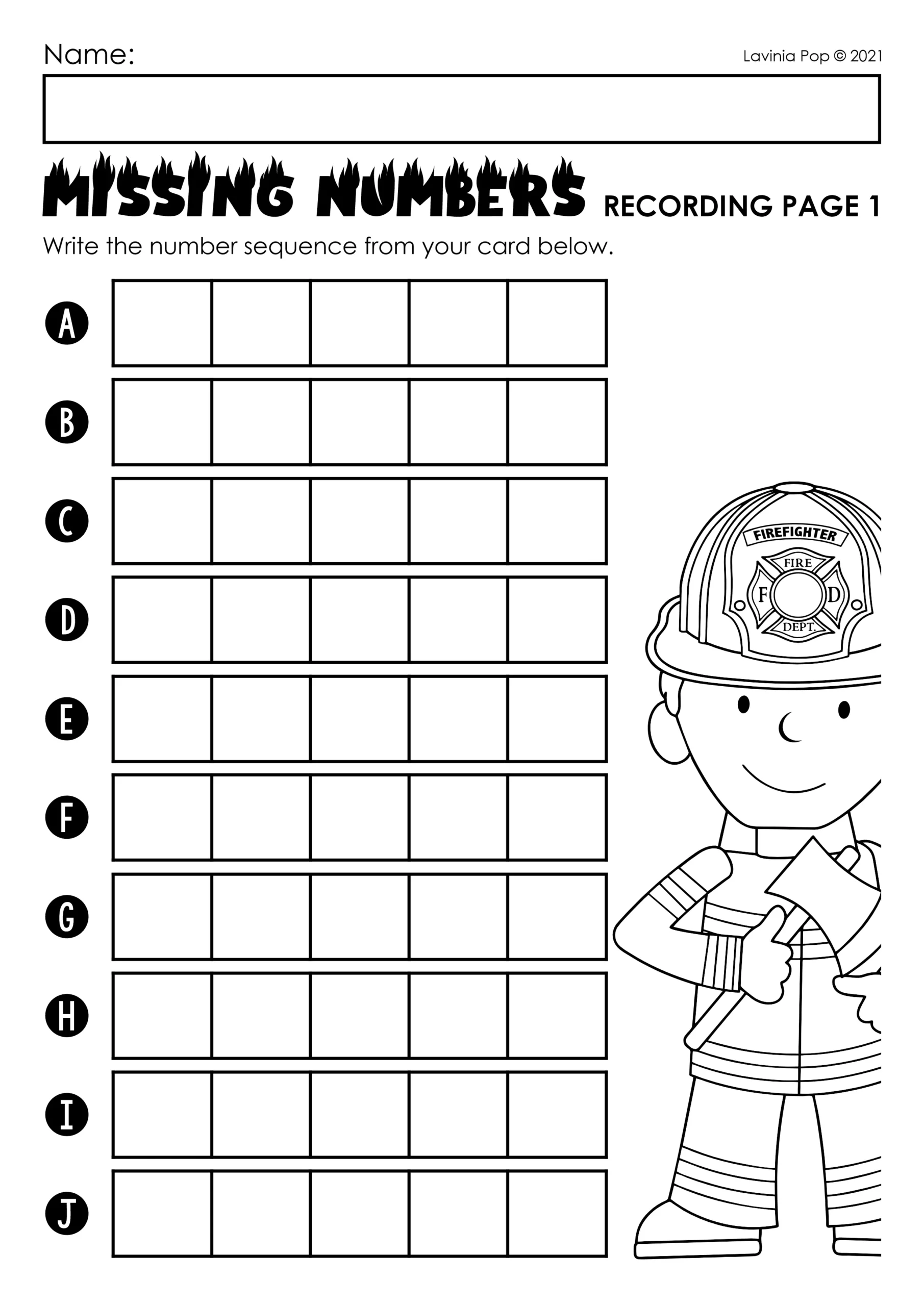 Fourth grade student solving a sequential tile math puzzle worksheet
