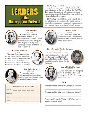 Fourth grade students learning history and addition skills with an Underground Railroad worksheet