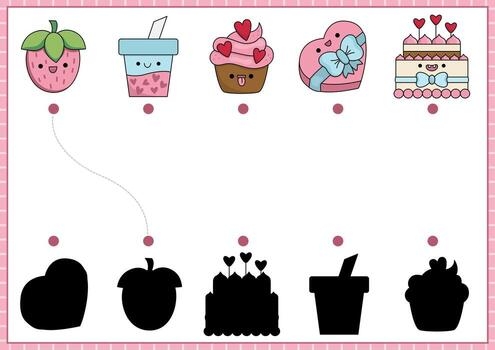 Fourth grade student crafting a DIY Valentine's Day photo garland worksheet