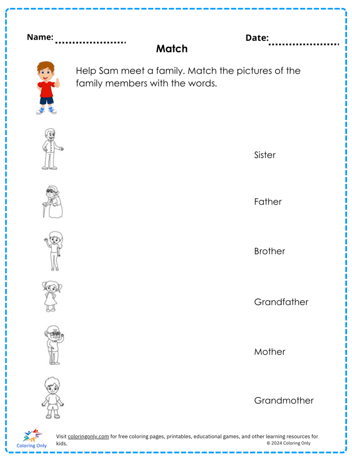 Fourth grade students using context clues on a vocabulary matching worksheet