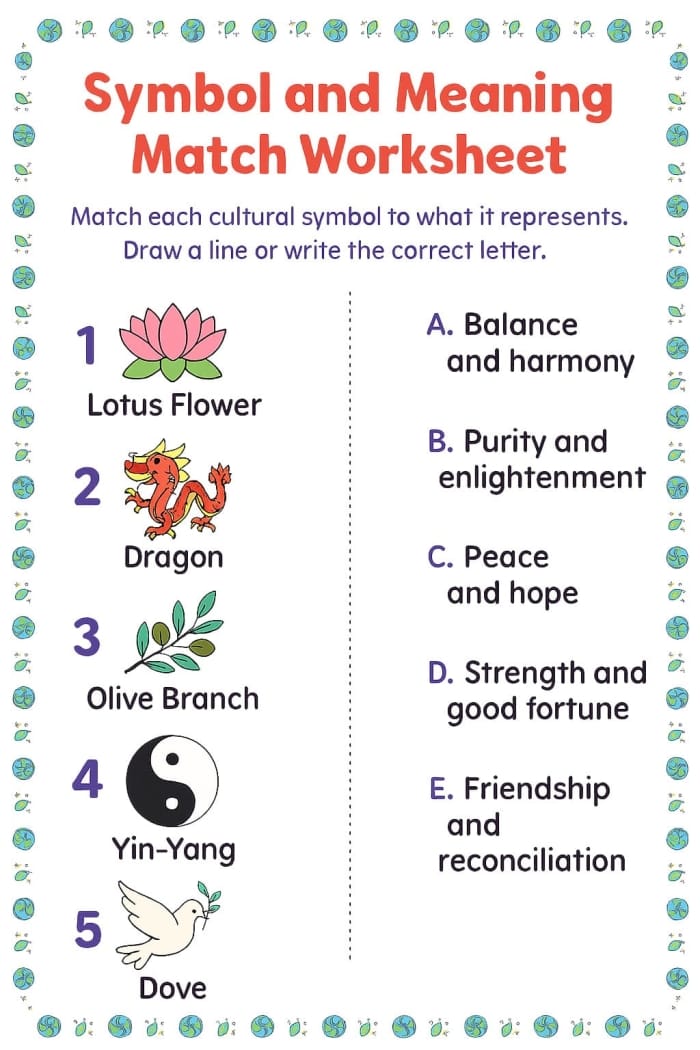 Worksheet for matching vocabulary words with their meanings for fourth graders