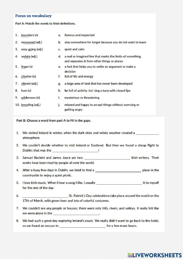 Engaging activity featuring renowned Irish actors and authors for educational fun Famous Irish People word search worksheet for fourth graders celebrating St. Patrick's Day
