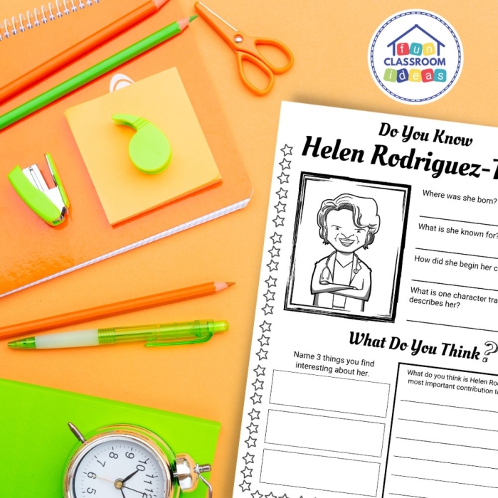 A fourth-grade worksheet featuring Sonia Sotomayor's biography, highlighting her childhood challenges and achievements. Educational resource for understanding the journey of a Supreme Court Justice.