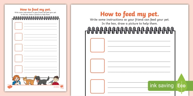 Writing Instructions worksheet for fourth graders focusing on clear and concise writing skills