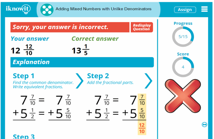 Worksheet for adding mixed fractions with different denominators for fifth graders