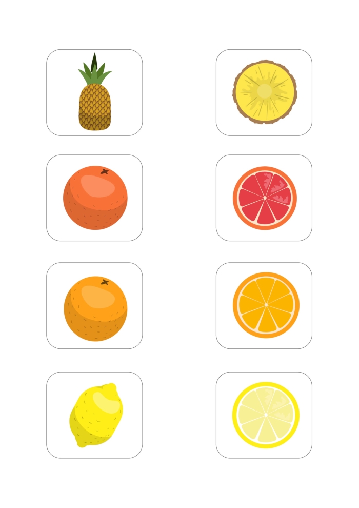 Engaging fruit-themed worksheet for practicing fraction concepts in grade four Colorful Fraction Fruit worksheet featuring apples and oranges for fourth graders