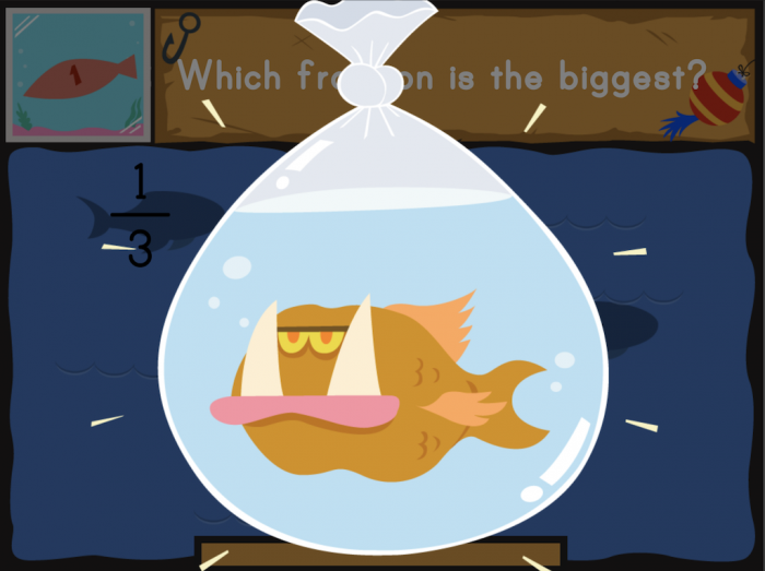 Fun farm animals illustrating fraction concepts for third-grade students