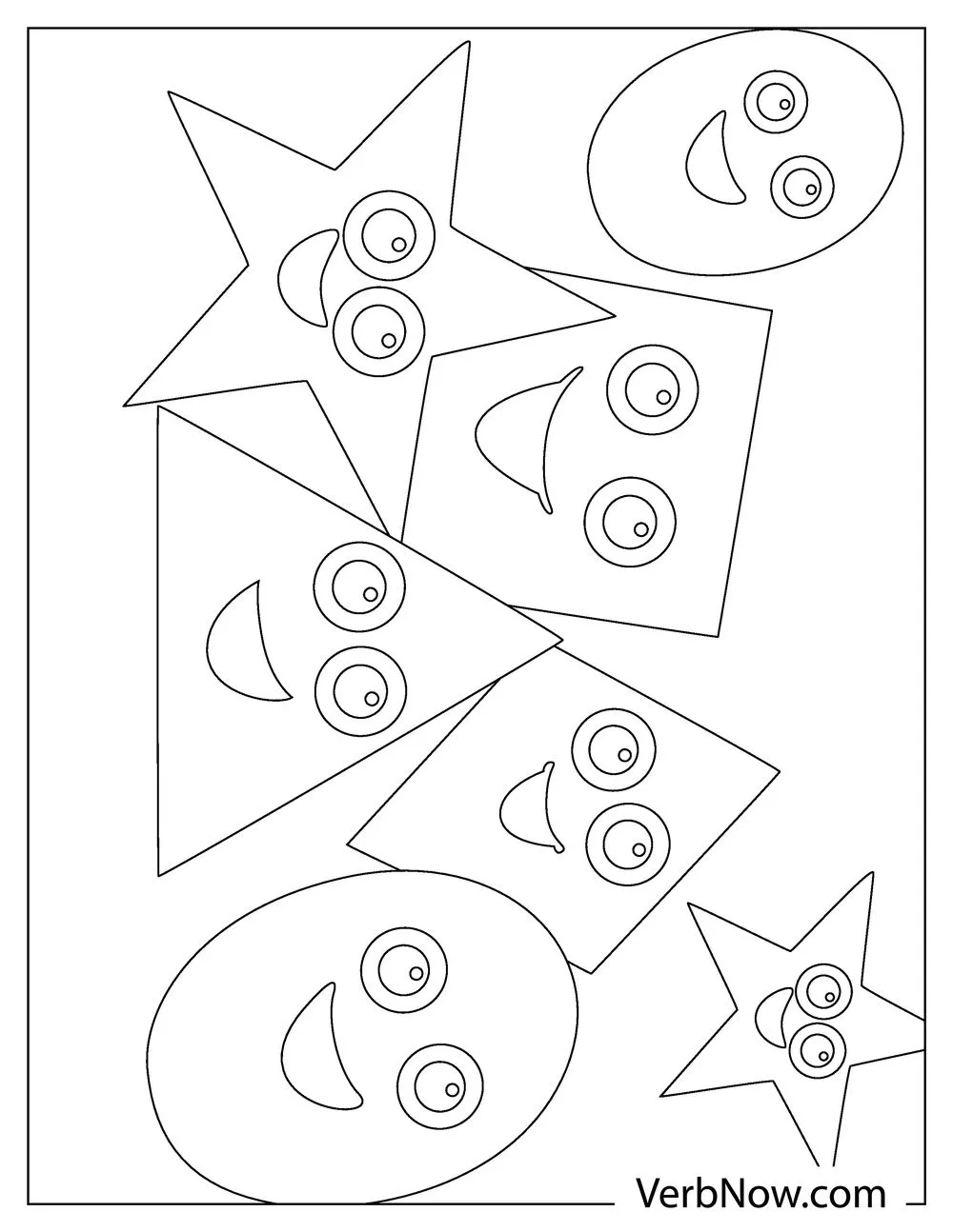 First grade math worksheet showing colorful shapes divided into four equal parts with one quarter shaded for fraction practice