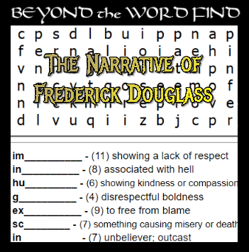 Image title: Frederick Douglass Historical Hero Lesson for Elementary Students ALT text: Second grade worksheet featuring Frederick Douglass biography with learning activities about the abolitionist leader and his journey from slavery to freedom