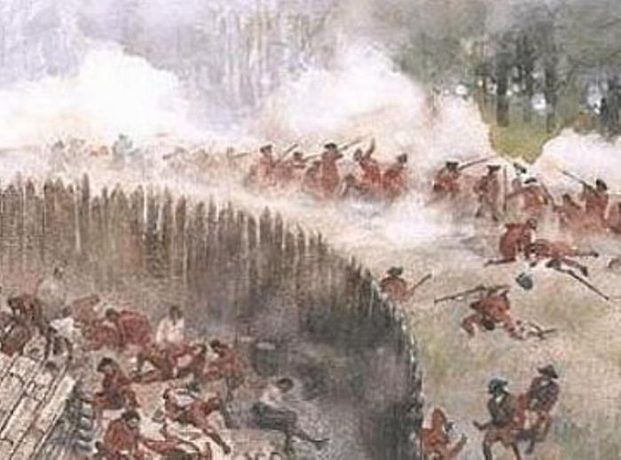 Educational resource for sixth graders about the French and Indian War Detailed worksheet on the French and Indian War highlighting causes and outcomes