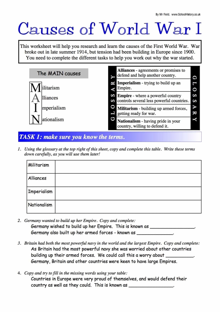 Educational resource for understanding the French and Indian War: Causes and Outcome worksheet Worksheet illustrating the causes and outcomes of the French and Indian War for sixth graders