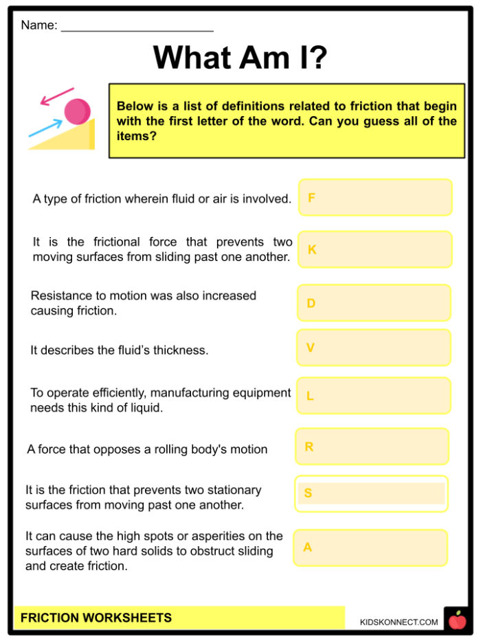 Sixth grade science worksheet covering the basics of charging by friction for middle school students