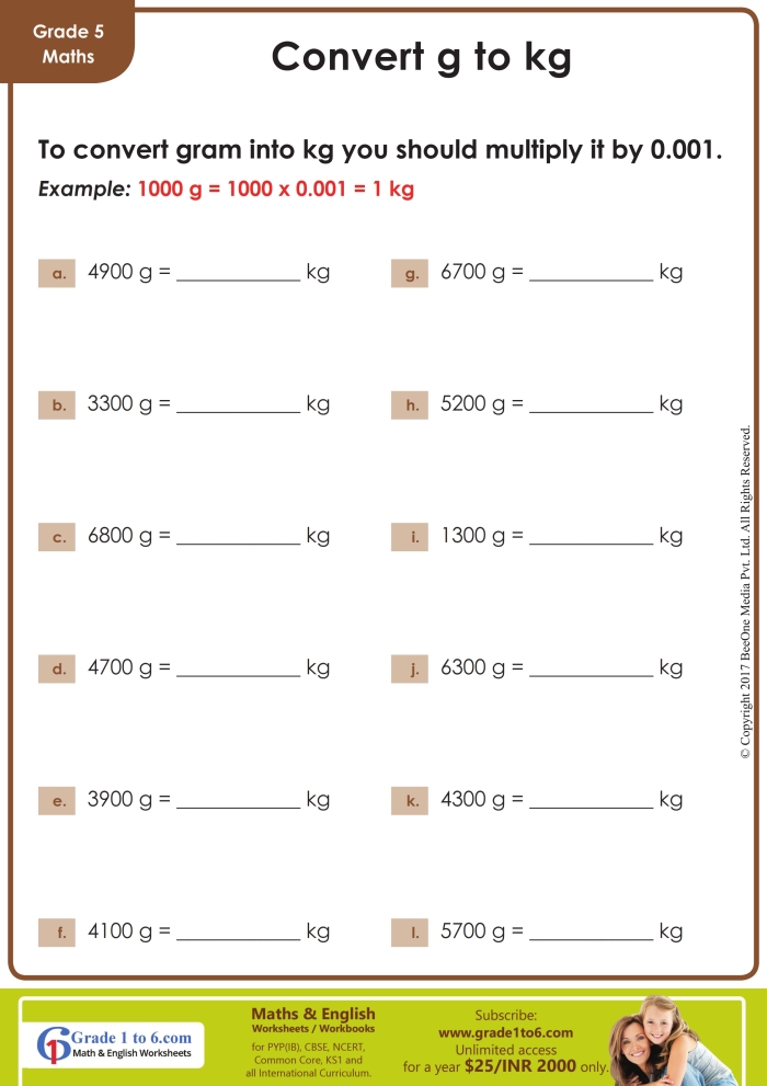 Engaging worksheet for third graders on measurement word problems with grams and kilograms Children solving weight measurement problems using grams and kilograms in a fun worksheet