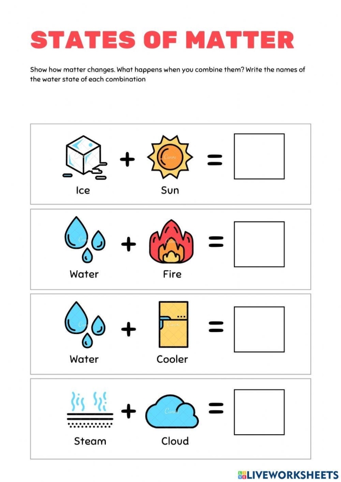 Matter Mixup What Is a Gas Worksheet Activity Image 20 Second grade students circling various examples of gases on the Matter Mixup worksheet