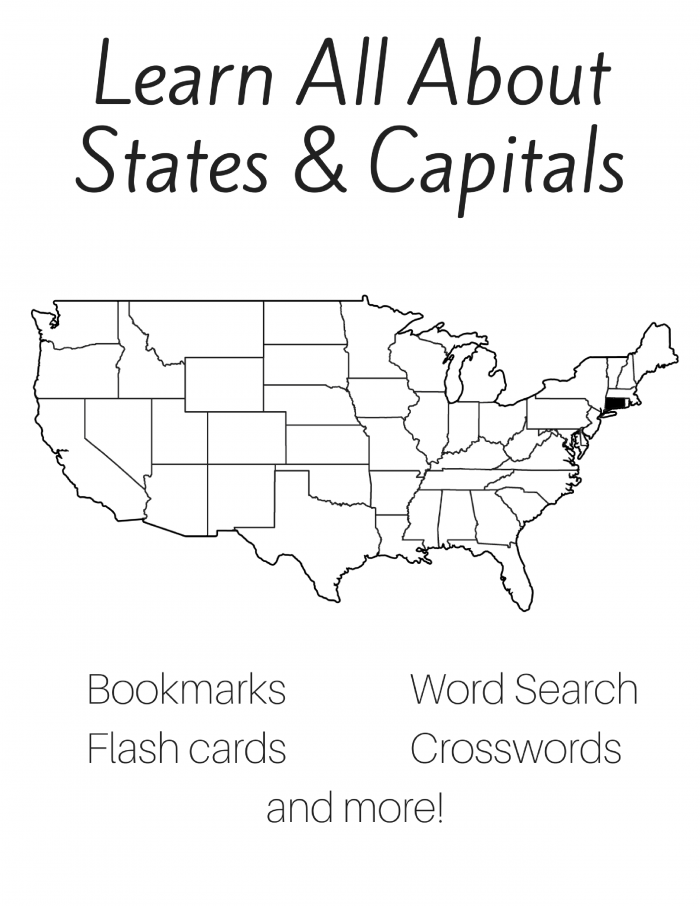 First grade student assembling a United States Puzzle worksheet featuring all 50 states