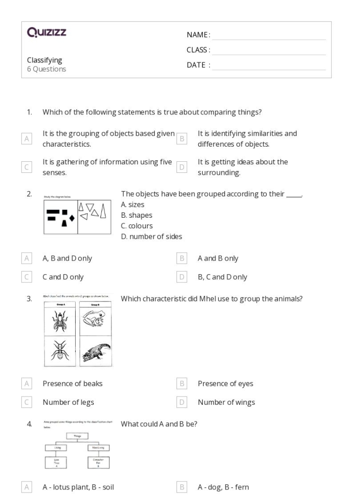 Categorize These Shapes Worksheet Fourth Geometry Activity Page Fifth grade printable worksheet for categorizing geometric shapes like quadrilaterals and triangles