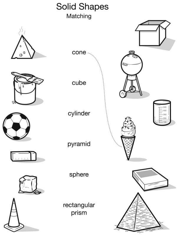 Fifth grade student working on a Shape Up with Geometry worksheet focused on geometric concepts