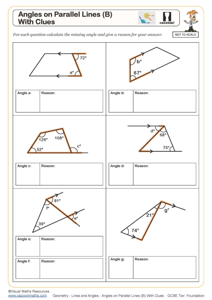 Shape Basics: Lines, Endpoints, and Angles worksheet for grade 2 students Worksheet for understanding shapes, including lines, endpoints, and angles for second graders