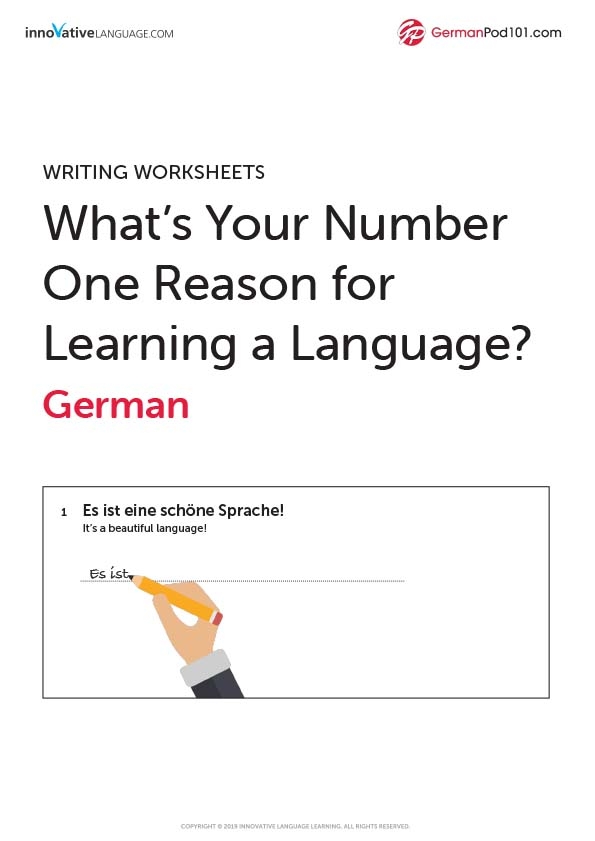 Mini dictionary resource for learning English and German words German vocabulary worksheet for fourth graders to enhance language skills
