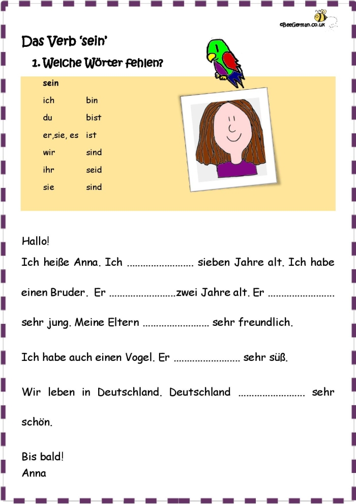 Physical Science worksheet for Fourth Grade German Vocabulary worksheet for fourth graders featuring an English-to-German and German-to-English dictionary. A helpful resource for learning German vocabulary.