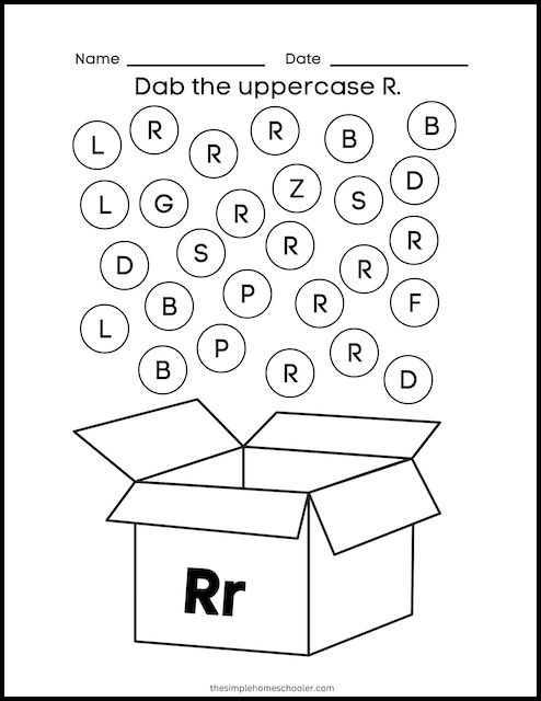 All About the Letter R: Engaging worksheet for Pre-K learning activities Worksheet for preschoolers focusing on the letter R to enhance early literacy skills