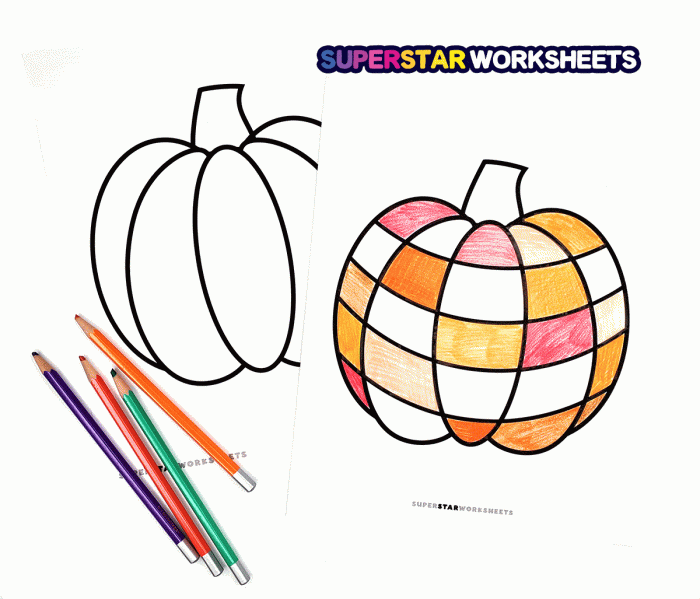 Fun giant pumpkin coloring worksheet for kids to enjoy during autumn Giant pumpkin coloring page with two children carrying it, ideal for kindergarten fall activities