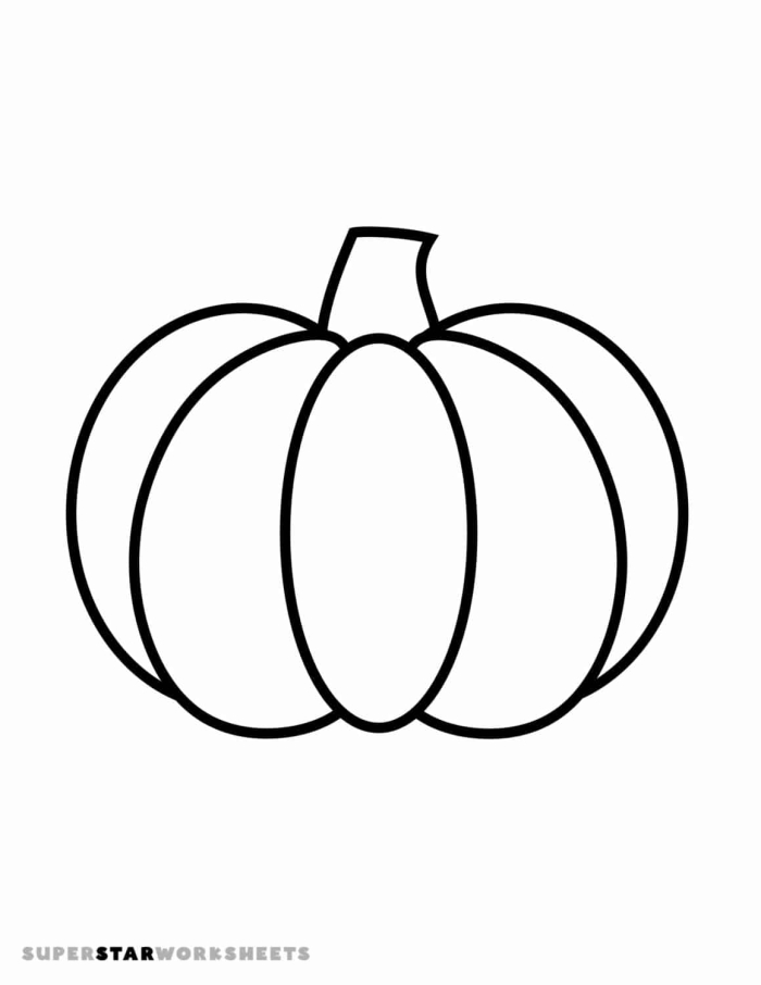 Giant Pumpkin Coloring Page Worksheet for Kindergarten Readers Giant pumpkin coloring page with two children lifting a massive pumpkin for fall fun