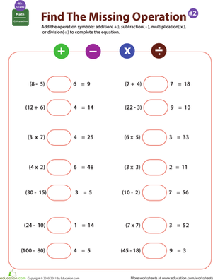 Fourth-grade students demonstrating their understanding of fractions in the Math Review Part 2 worksheet