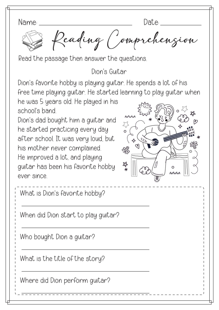 Compare and Contrast Two Classic Fables Worksheet for Grade 8 Students Eighth grade reading comprehension worksheet comparing King Chameleon and the Animals with The Hare and the Tortoise fables