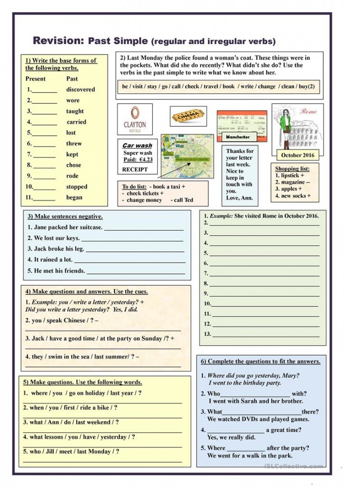 Grammar Time: Irregular Verbs Worksheet for Grade 2 Activities Worksheet featuring fill-in-the-blank exercises on irregular verbs for second graders