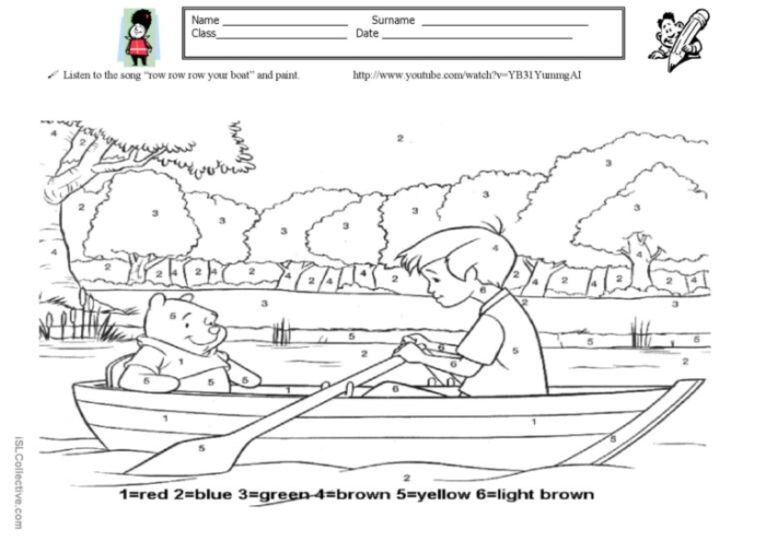 A young girl and her grandfather standing together on a fishing boat preparing for a day of fishing