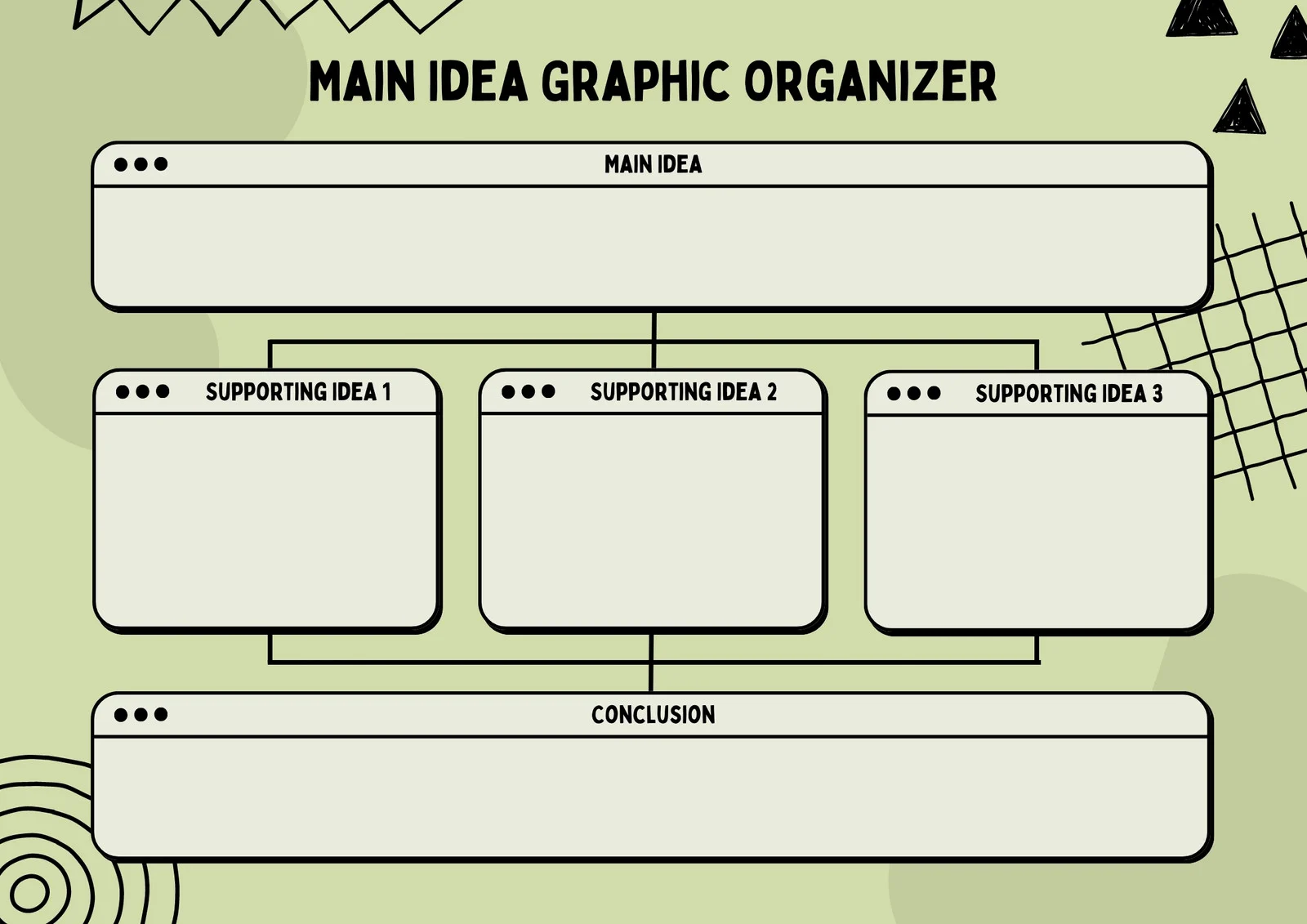 Worksheet image for gathering and organizing information about notable figures Graphic organizer worksheet for researching an influential person in Spanish for fourth graders