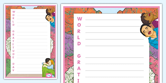Write A Gratitude Acrostic Poem Worksheet for Grade 3 Students A third grade student writing a gratitude acrostic poem on a worksheet with lines for each letter