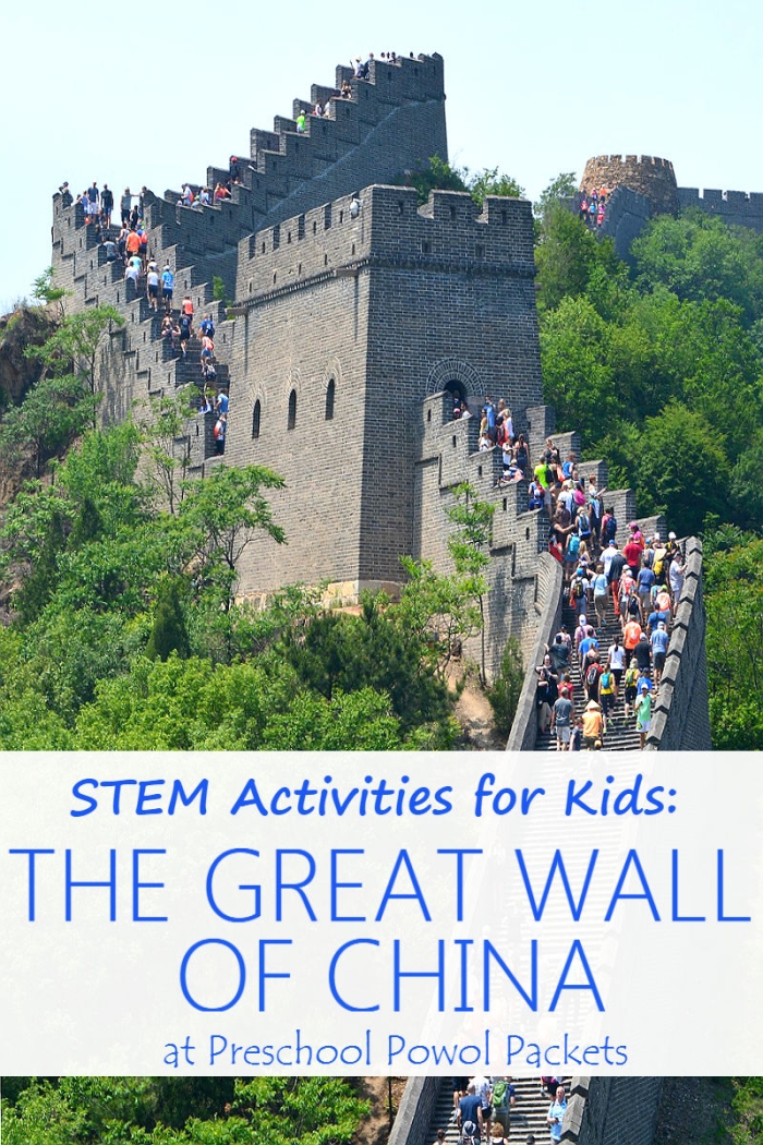 Great Wall of China worksheet for fourth-grade students focusing on fractions
