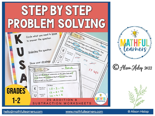 Step-by-Step Word Puzzle Worksheet 11 Algebra SEL Activity Third grade algebra students solving a growth mindset word puzzle worksheet