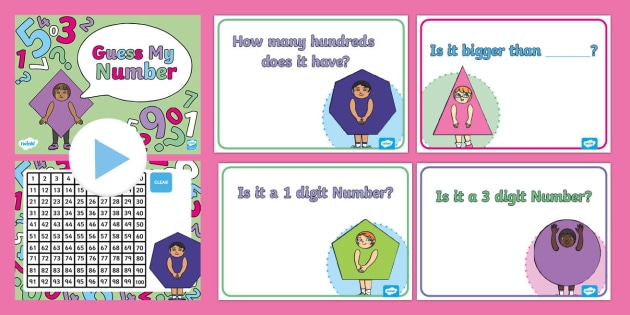 Guess My Number Worksheet for Fourth Grade Number Sense Practice 14 Fourth grade student solving a Guess My Number math riddle worksheet