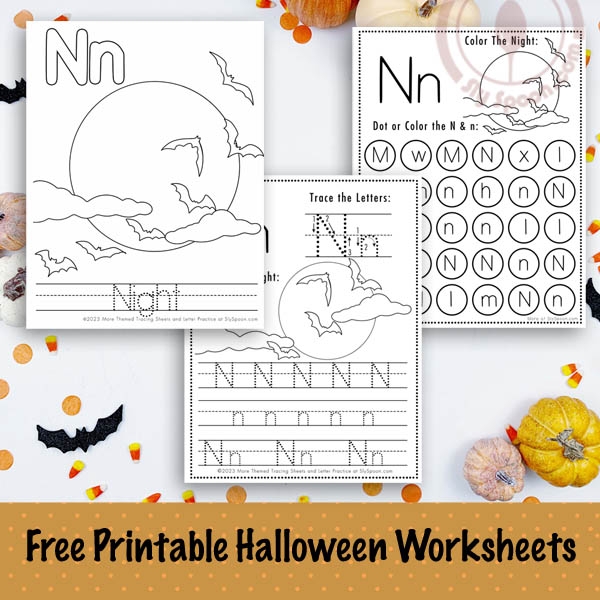 A princess and a ninja explore a festive pumpkin patch on Halloween night